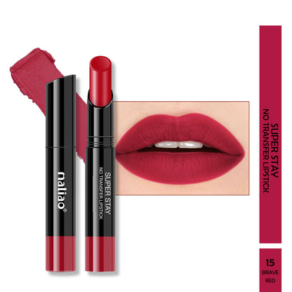 Maliao Super Stay Creamy Matte Non Transfer Lipstick