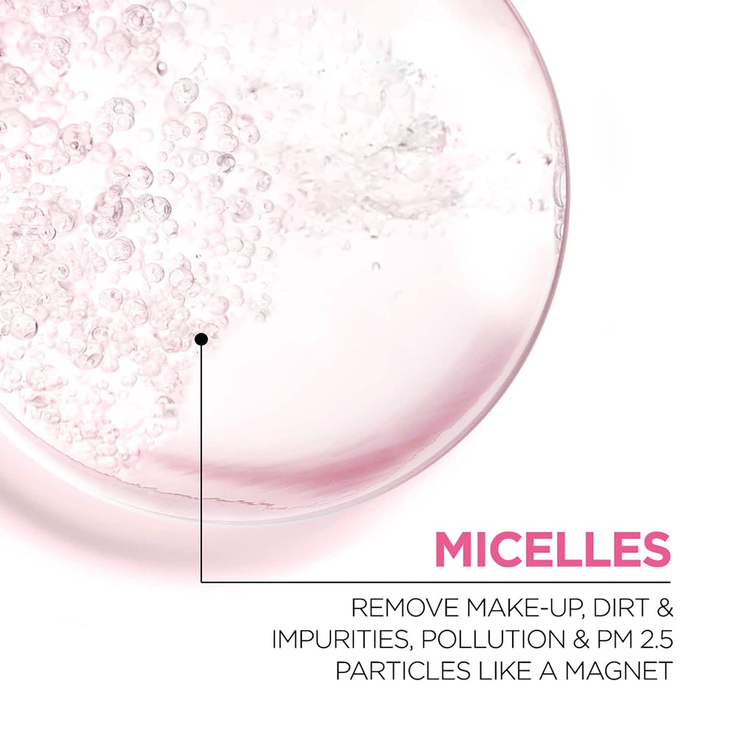 Garnier Micellar Water - Gentle Cleanser For Sensitive Skin, Get 100% Clean Skin - 400ml