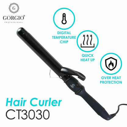 Gorgio Professional Hair Curler Hair Curler (CT3030) 22mm