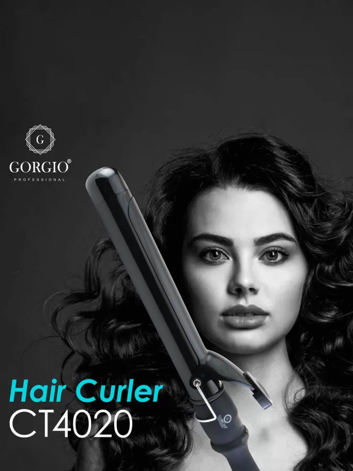 Gorgio Professional Premium Hair Curling Tong (CT4020) 25mm