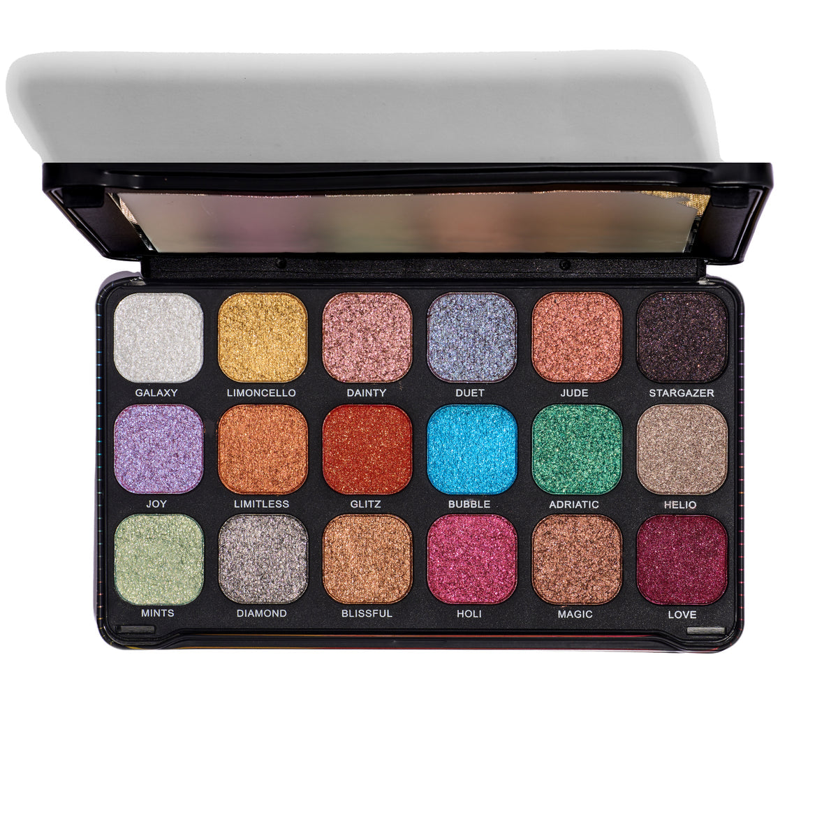 The Diamond 18 Color Eyeshadow Palette | Europe Girl Cosmetics