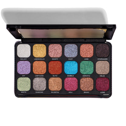 The Diamond 18 Color Eyeshadow Palette | Europe Girl Cosmetics