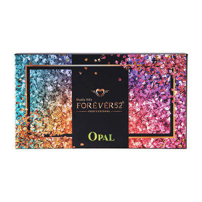 Forever52 10 Color Metallic Eyeshadow Palette (Gemstones Collection)