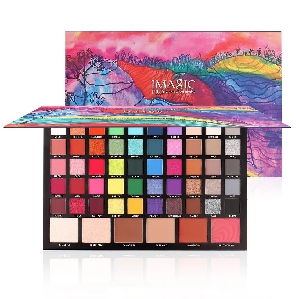 Imagic Professional Terraced Palette 56 Color Makeup Set.