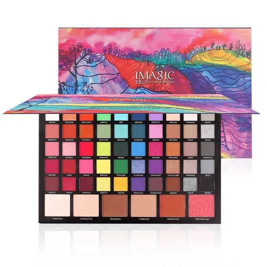 Imagic Professional Terraced Palette 56 Color Makeup Set.