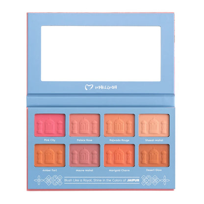 Makezmia When In Jaipur Blush Palette