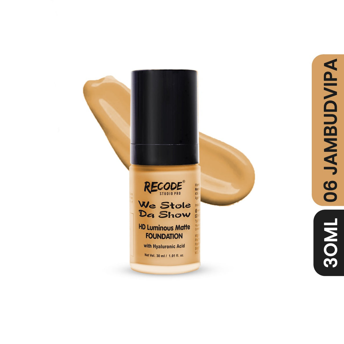 HD Luminous Matte Foundation We Stole Da Show Recode Studio