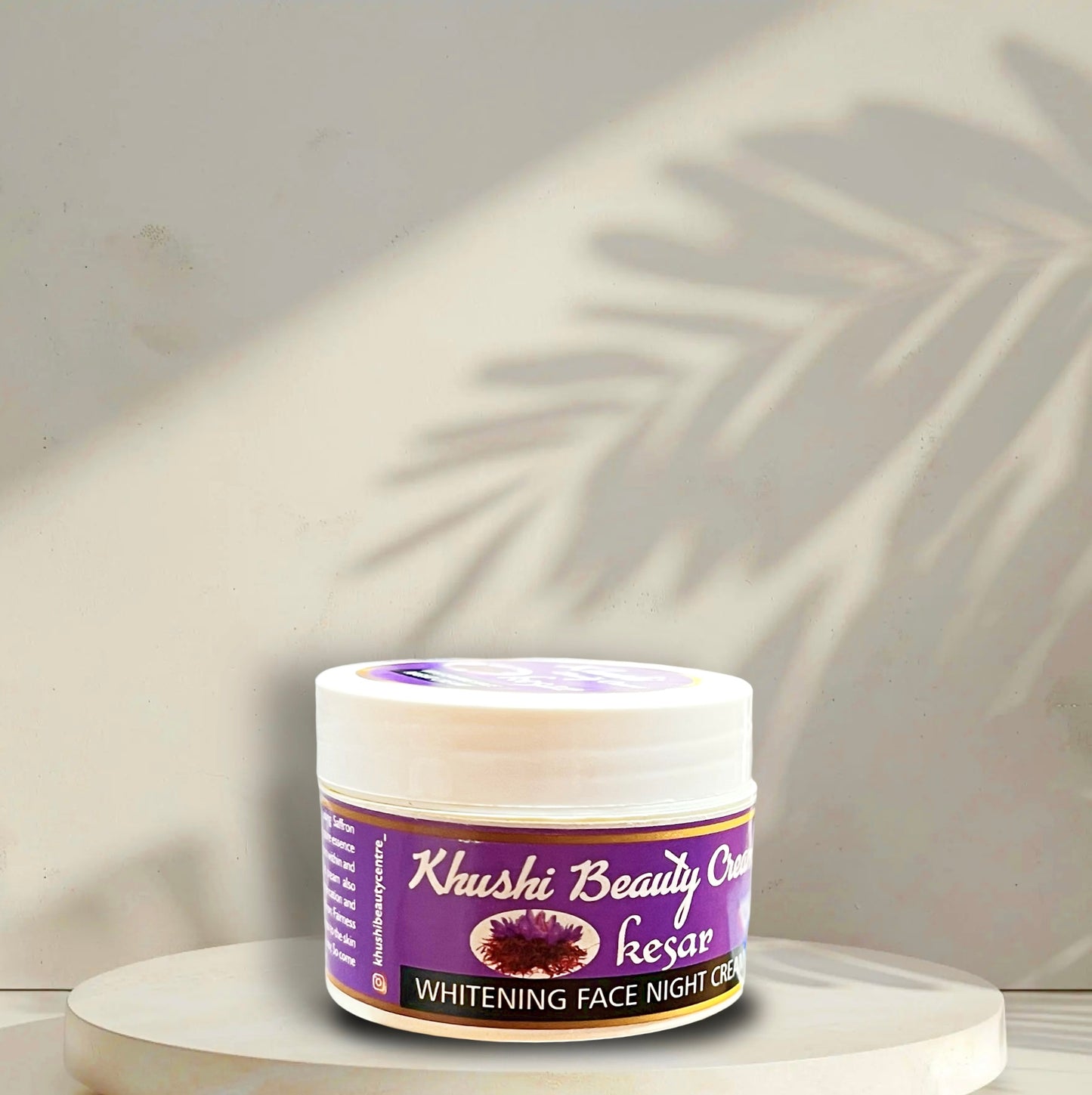 Khushi Beauty Cream Kesar Whitening Night Cream.