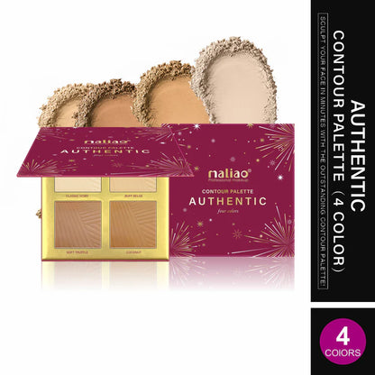 Combo Offer Maliao Eyeshadow Delanci Lip Palette Maliao Contour