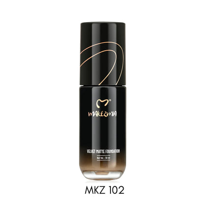 Makezmia Velvet Matte Foundation 30ml