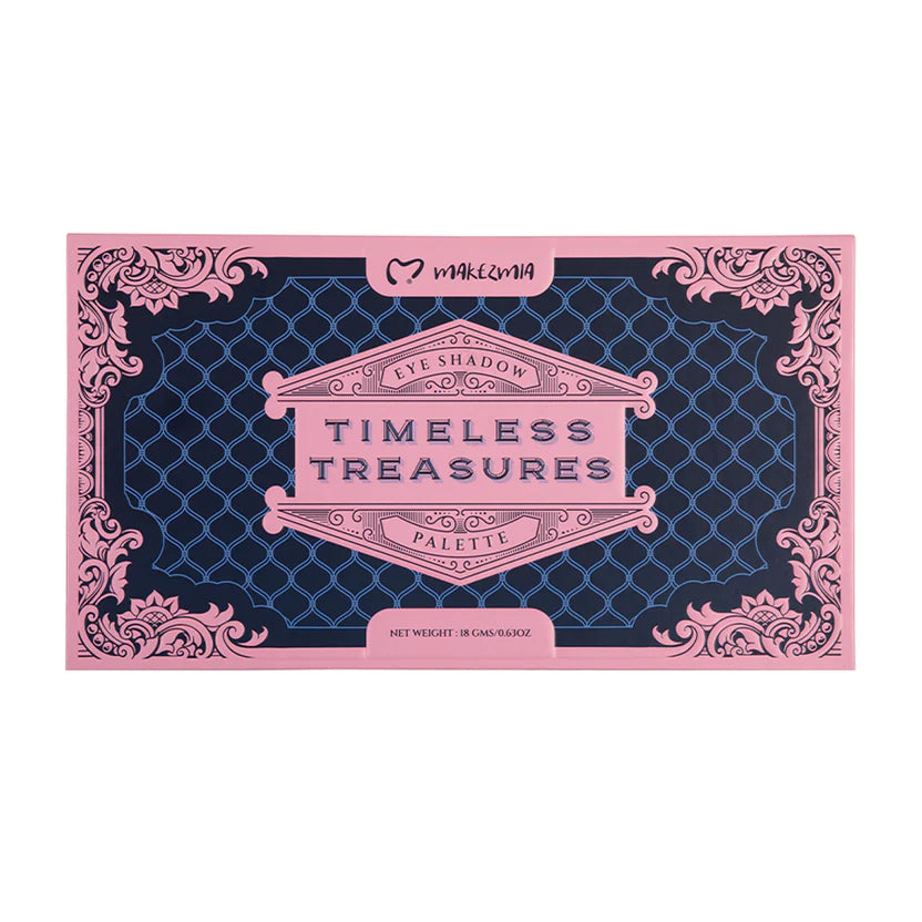 Makezmia Timeless Treasures Shimmer & Holographic Eyeshadow Palette