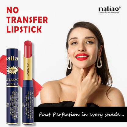 Maliao Color Stay Waterproof No Transfer Lipstick