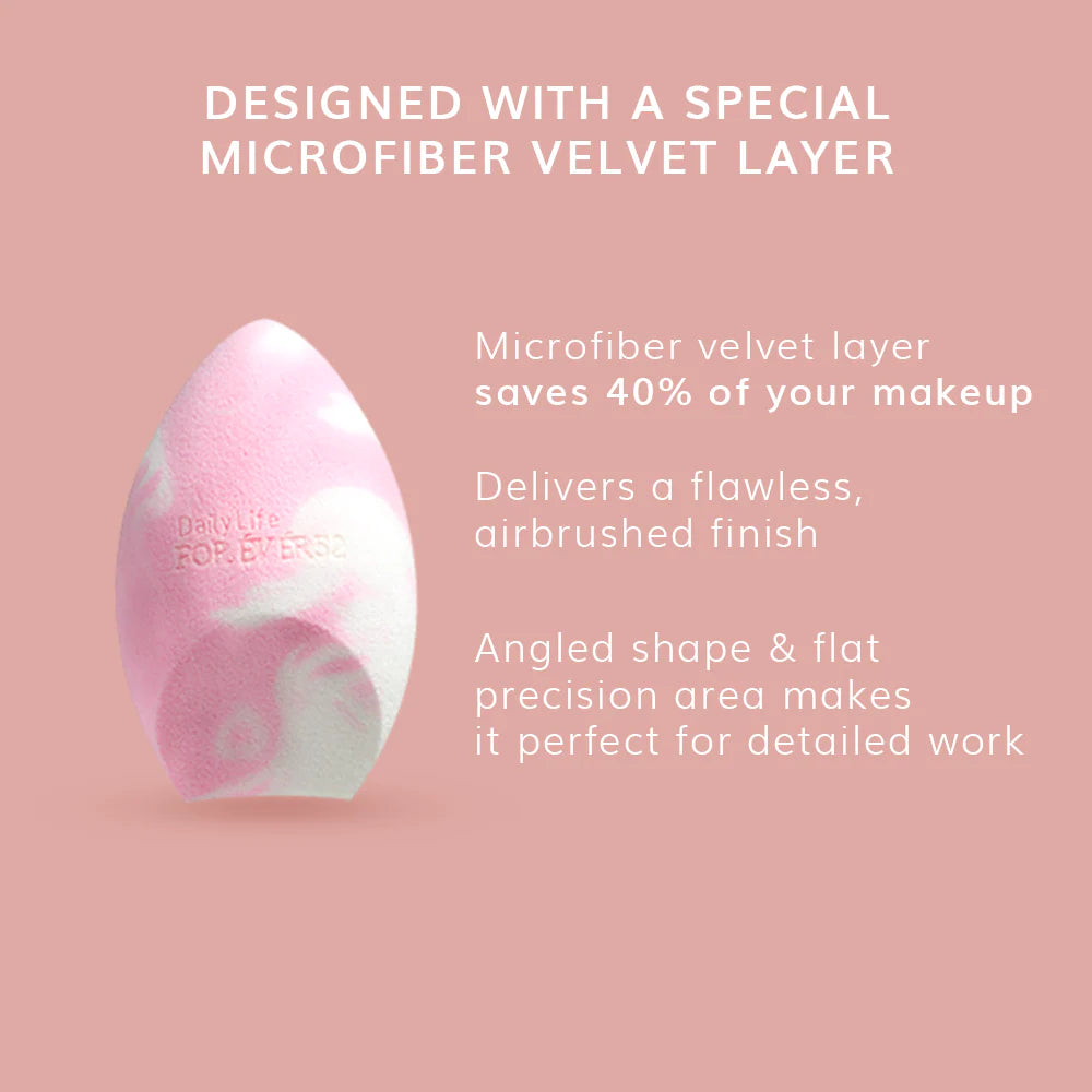 A Skin-Like Blend Contour & Baking Sponge - MSP003| Forever 52