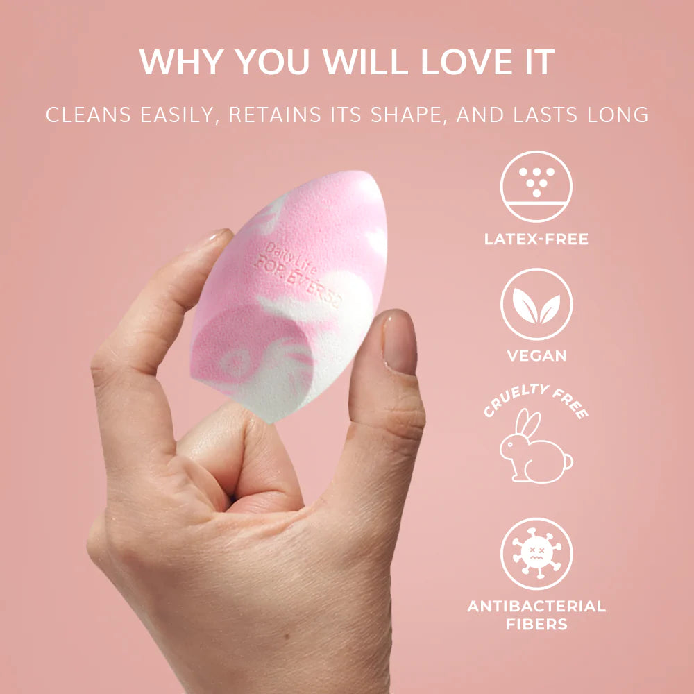 A Skin-Like Blend Contour & Baking Sponge - MSP003| Forever 52