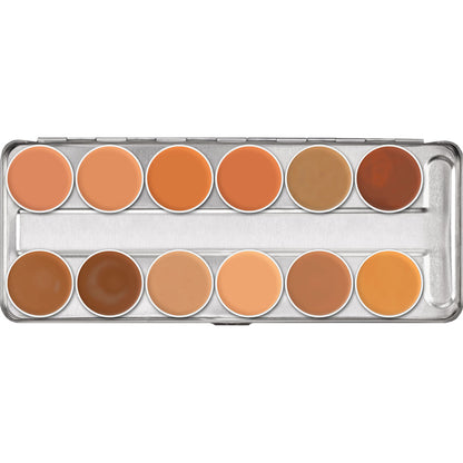 Kryolan Supracolor Palette 12 Shades