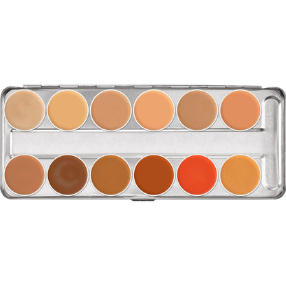 Kryolan Supracolor Palette 12 Shades
