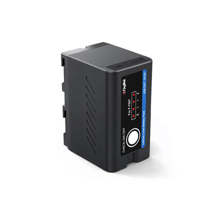 Digitek LED-D576 Bi-Color Video Light delivers 42W of adjustable bi-color illumination, Sony NP-F750C/ NP-F770 Type-C Camera Battery 7.4V.