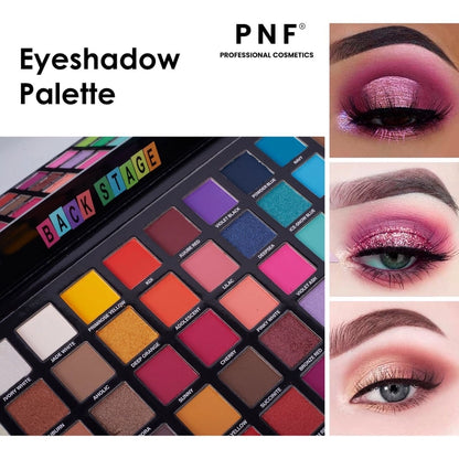 PNF Backstage 40 Eyeshadow 3 Blush 3 Highlight Palette