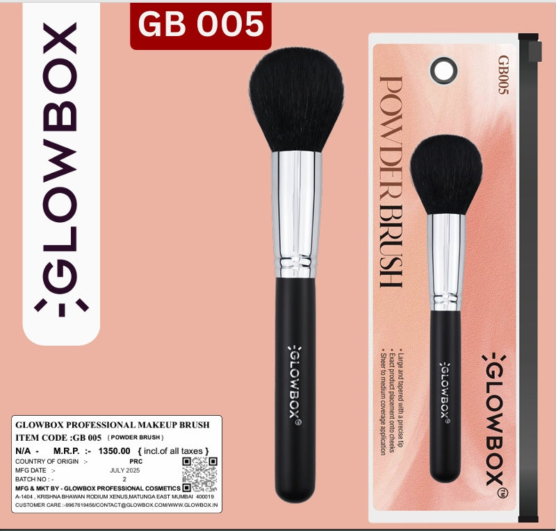 Glowbox GB005 powder Brush