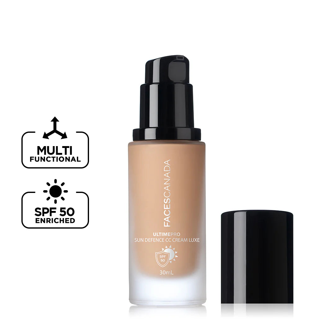 Faces Canada Sun Defense CC Cream Luxe SPF50