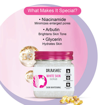Dr.Rashel White Skin Face And Body Scrub