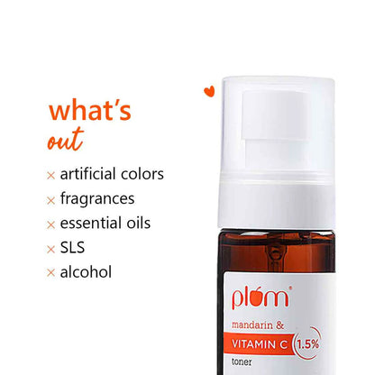 Plum 1.5% Vitamin C & Mandarin Pore Tightening Face Toner