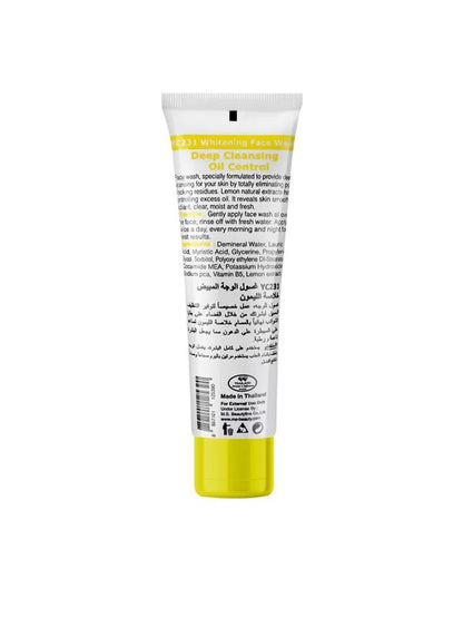 YC Whitening Face Wash with Lemon Extract