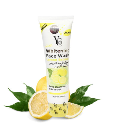 YC Whitening Face Wash with Lemon Extract