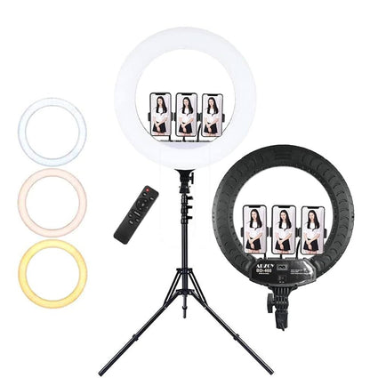 Ring Light Studio Mobile Selfie Light with Stand, Bd-460D 46cm/18"