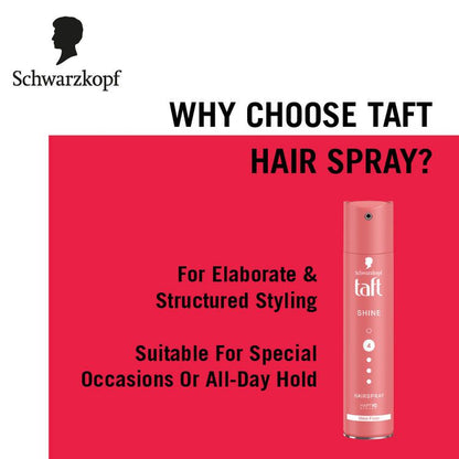 Schwarzkopf TAFT Shine Hair Spray