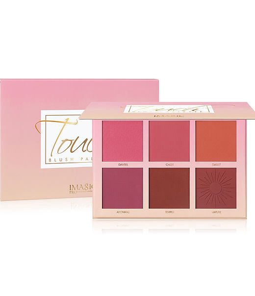 IMAGIC PROfessional Cosmetic Touch Blush Palette 6 Color