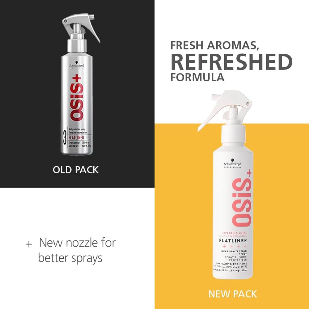 Schwarzkopf Professional Osis+ Flatliner Heat Protection Spray | 200 ml