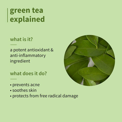 Plum Green Tea Mattifying Moisturizer With Glycolic Acid For Acne-Free Skin & Oil-Free Hydration