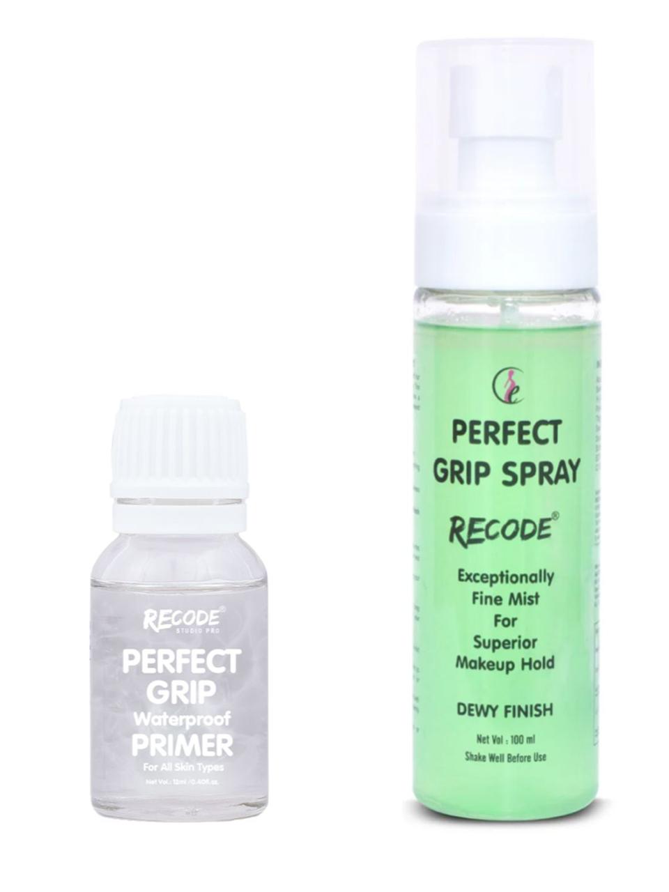 Recode Perfect Grip Primer (12 ML) & Spray (100 ML) Combo