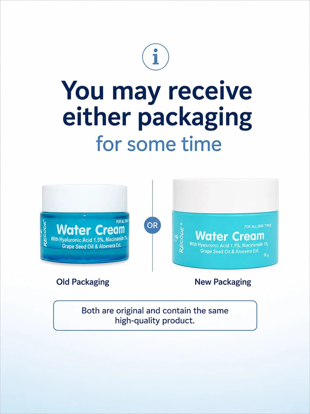 Recode Water Cream