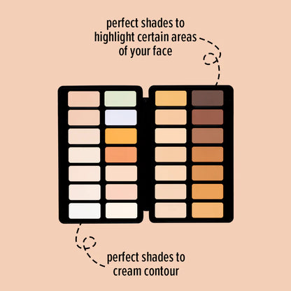 Forever52 Camouflage 28 Color Concealer Palette| ZHP001