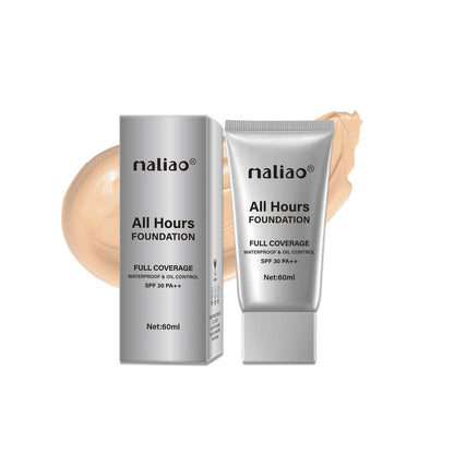 Maliao All Hours Foundation Full Coverage 60ml Tube