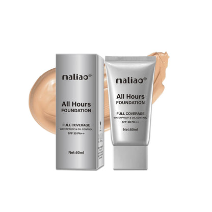 Maliao All Hours Foundation Full Coverage 60ml Tube
