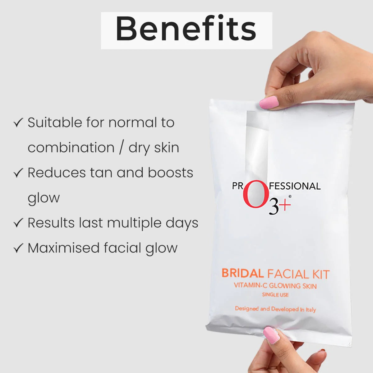 O3+ Bridal Facial Kit Vitamin C Glowing Skin