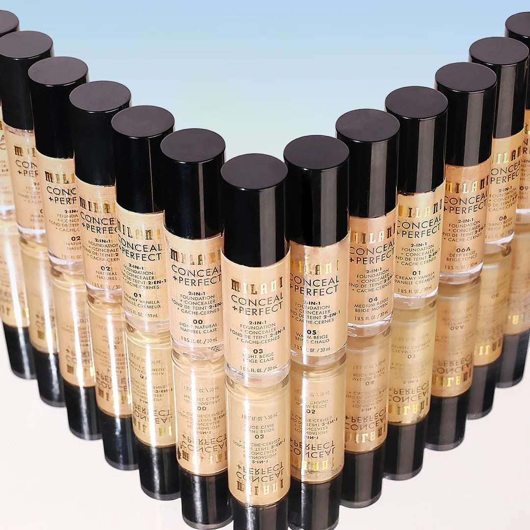 Milani Concealer+Perfect 2-IN-1 Foundation+Concealer