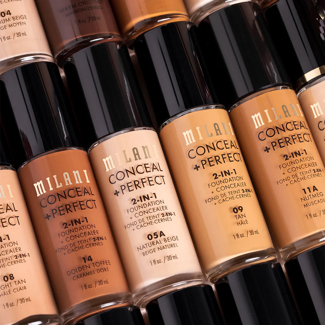 Milani Concealer+Perfect 2-IN-1 Foundation+Concealer