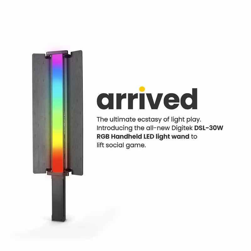 Digitek Portable Handheld Rgb Led Light Wand