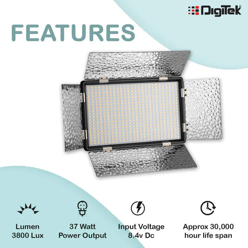 Digitek (Led D520B Combo F-750Mu) Bi-color Led  Video Light