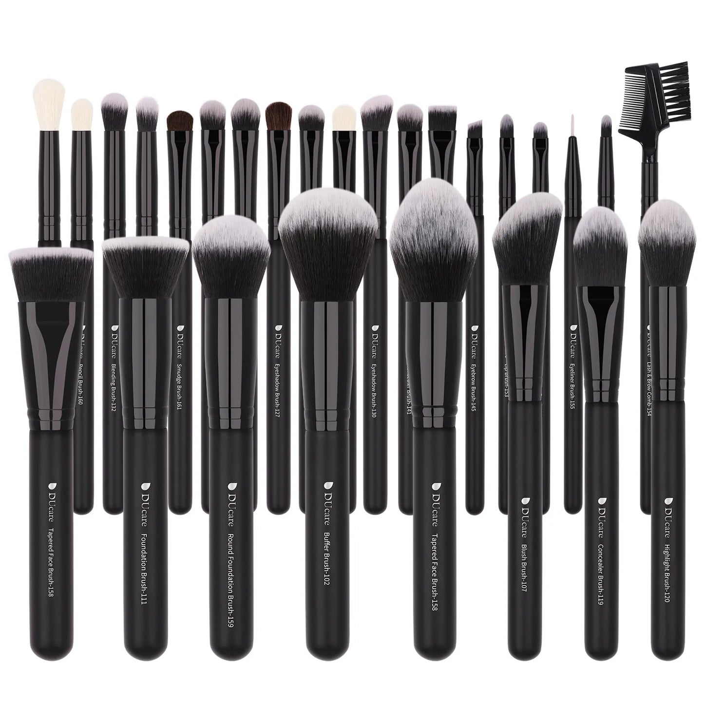 Ducare Dark & Angel Premium Soft 27-Piece Eye & Face Brush Set