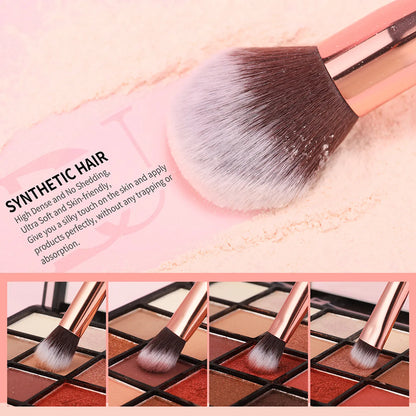 Ducare White Angel Premium Soft 27Pcs Eye & Face Brush Set