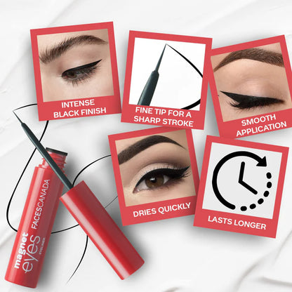Faces Canada 3in1 Combo Kajal Eyeliner Mascara