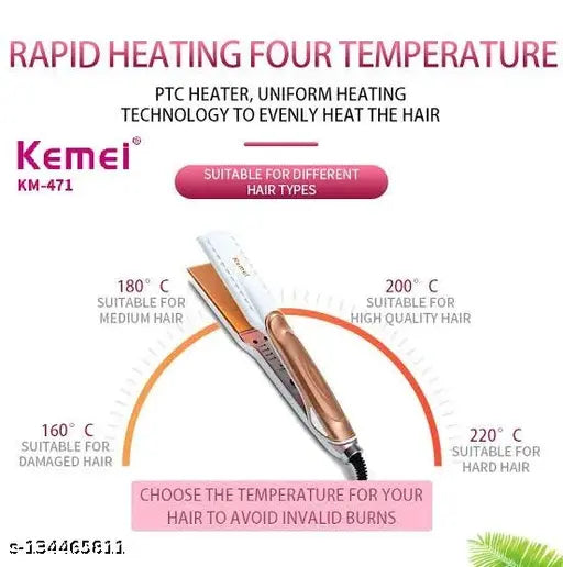 Kemei Professional Hair Straightener km- 471
