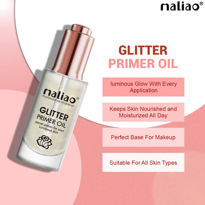 Maliao Glitter Primer Oil - Secret Potion for Radiant, Luminous Skin