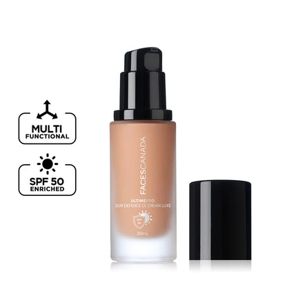 Faces Canada Sun Defense CC Cream Luxe SPF50