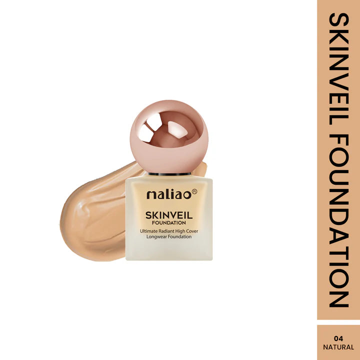 Maliao Skinveil Foundation-Ultimate Radiant High Cover Longwear Foundation